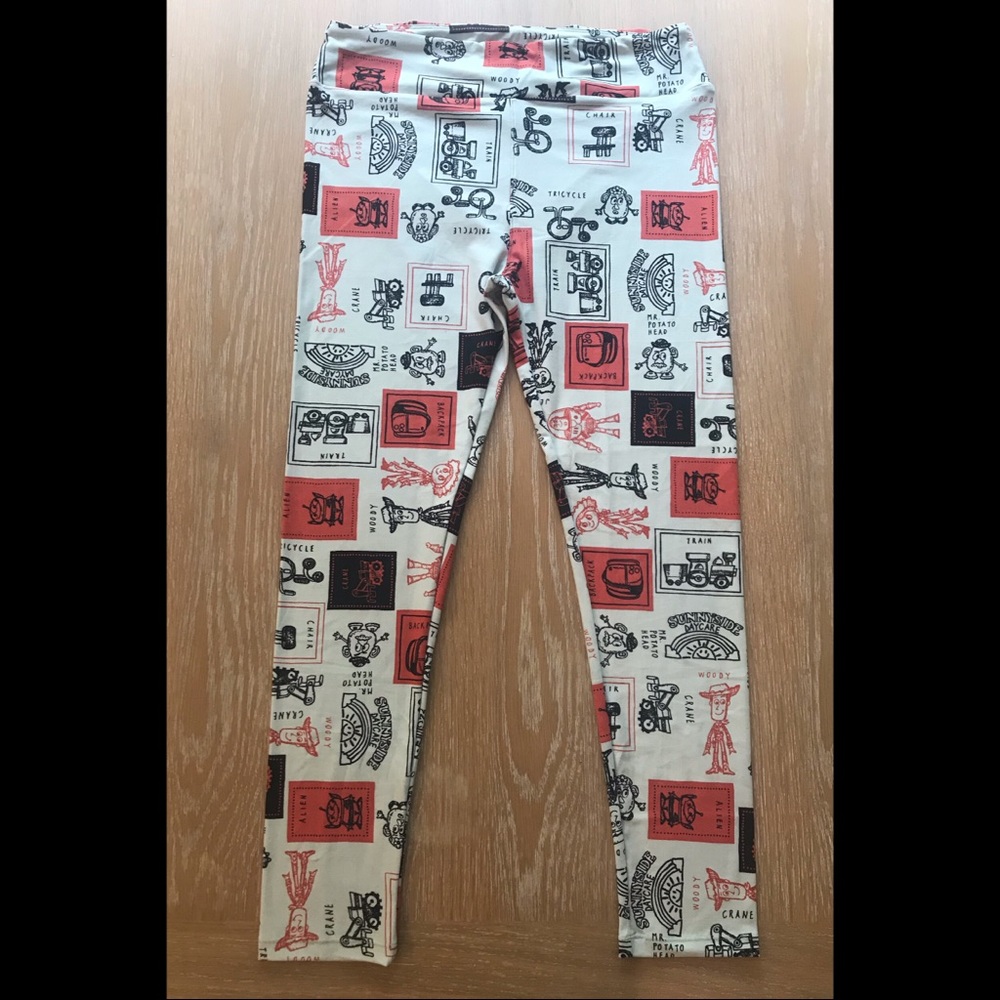 Disney Collection by Lularoe Toy Story TC leggings